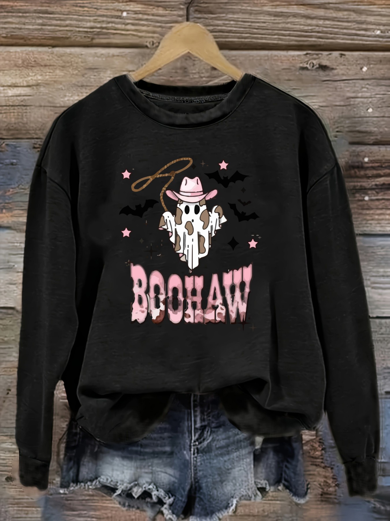 Costumes - Women's Casual Long Sleeve Crew Neck