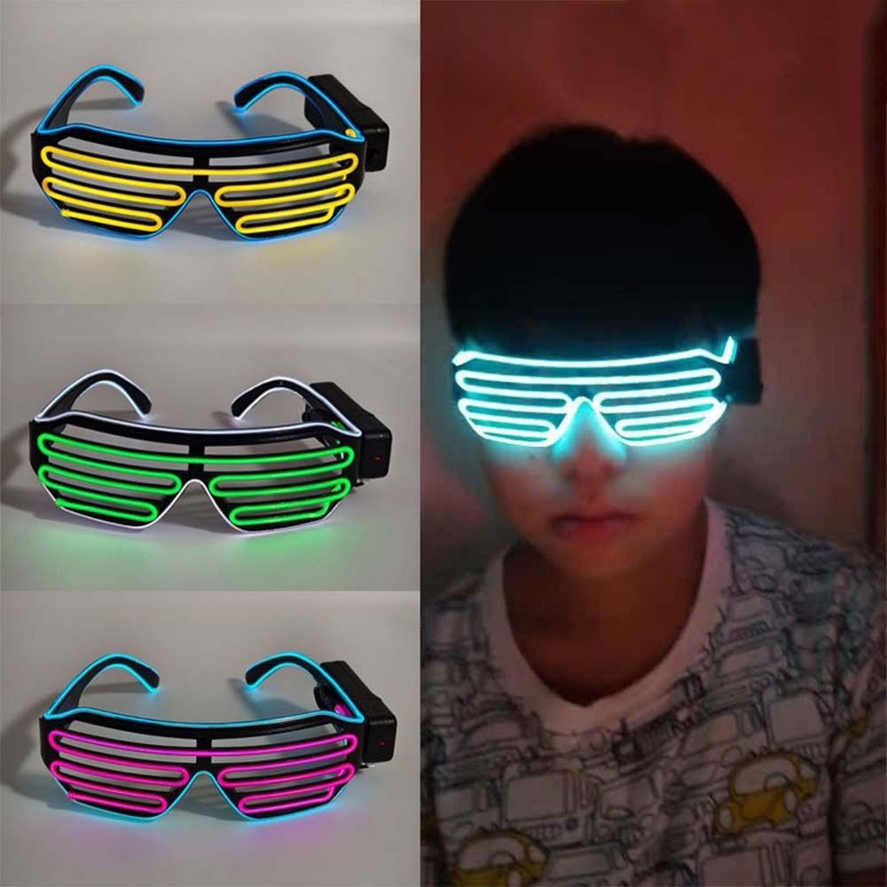 Wireless LED Glowing Glasses C - Glow In The Dark Party Glasses review and price