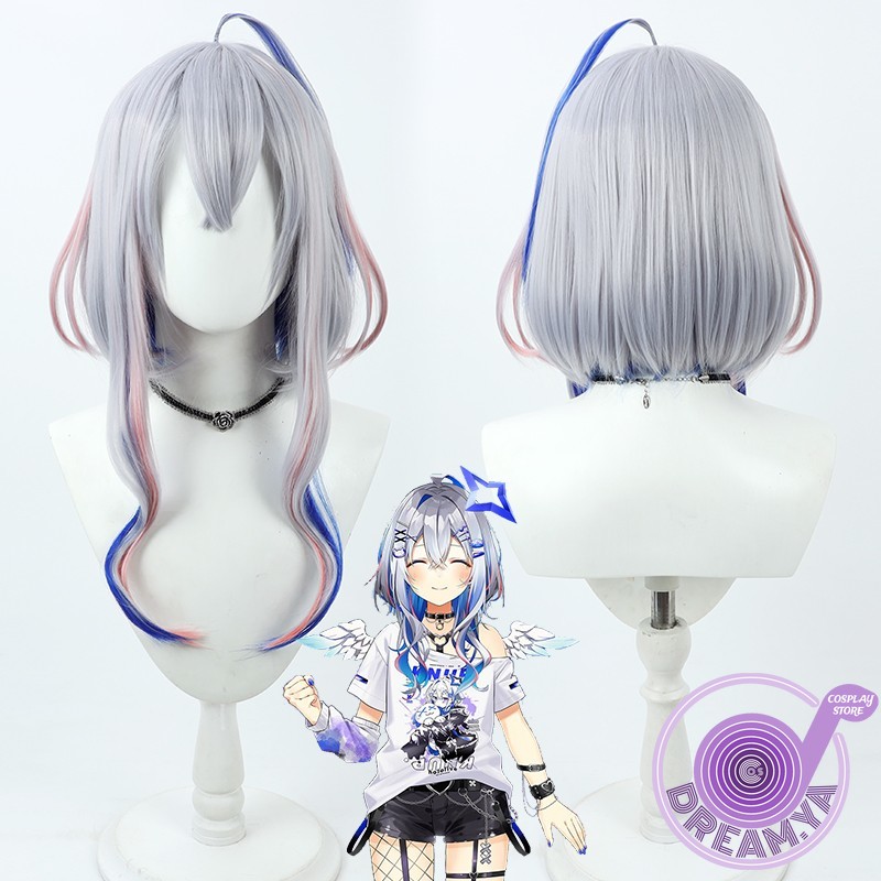 Amane Kanata Cosplay Wig Vtube - Anime Cosplay Wig Heat Resistant review and price