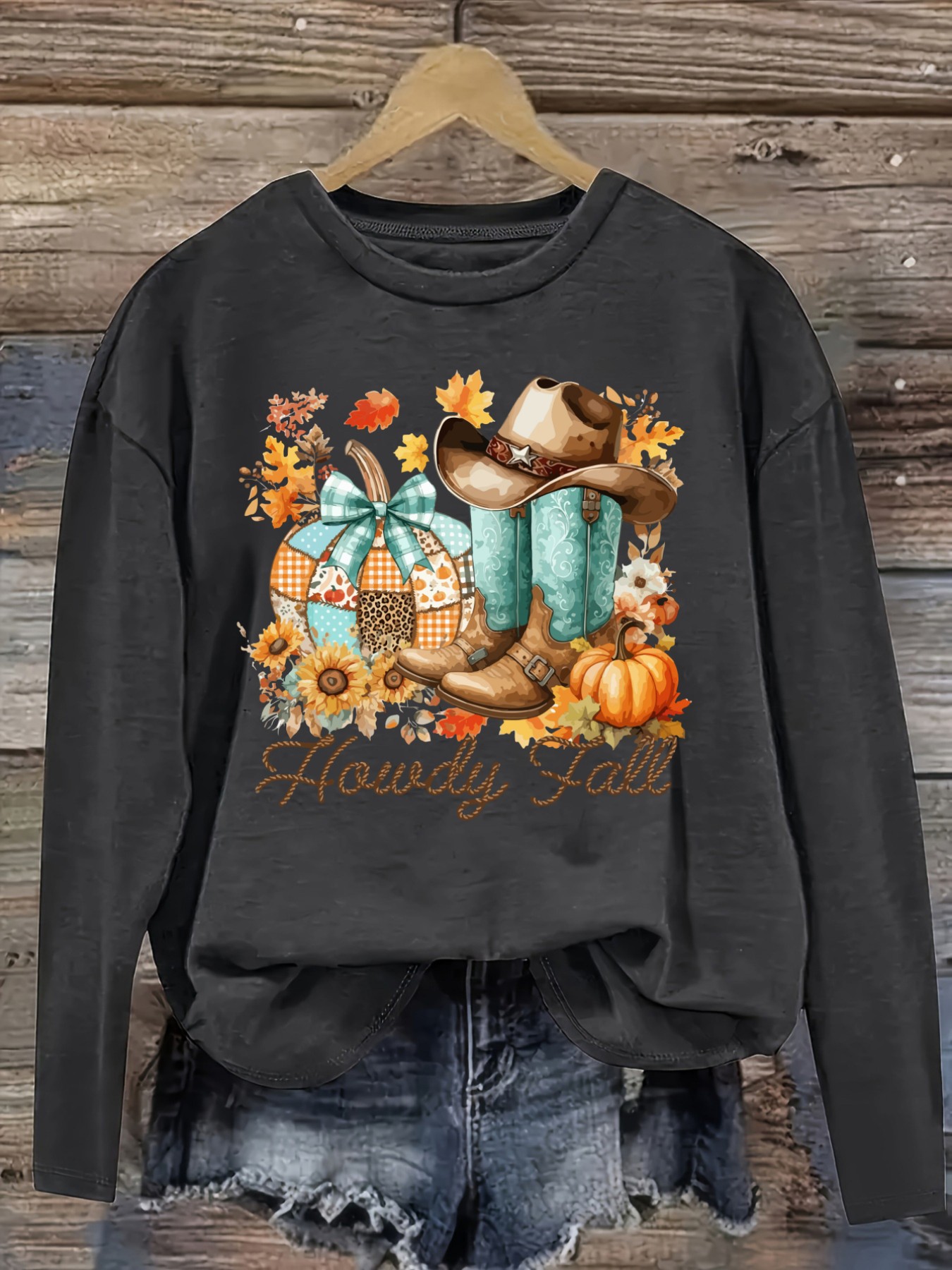 Women's Casual Long Sleeve Cre - Costumes review and price
