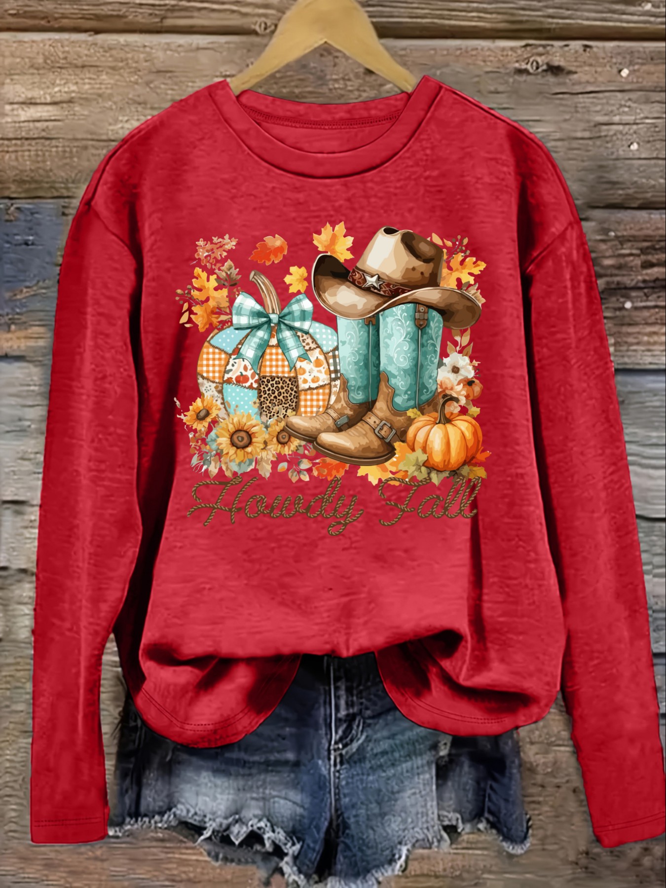 Women's Casual Long Sleeve Cre - Costumes review and price