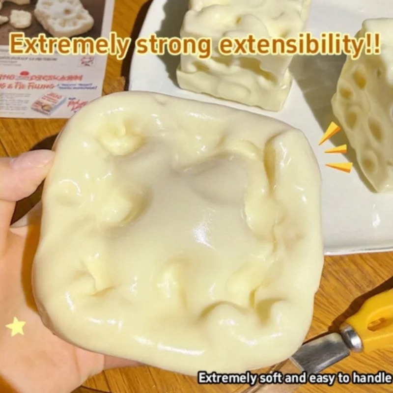 Taba Squishy Cheese Cube Stres - Novelty Gifts review and price