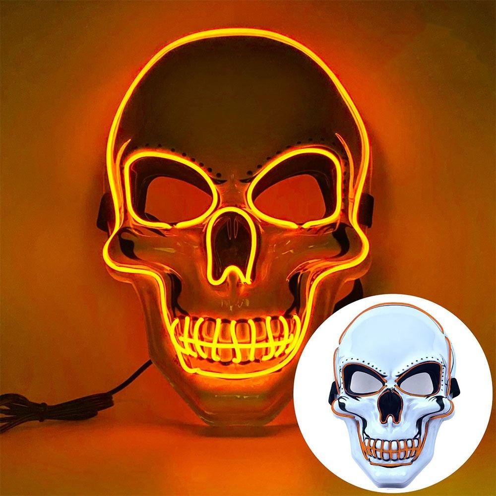 Fashion Horror Halloween Skull - Led Purge Mask Halloween review and price