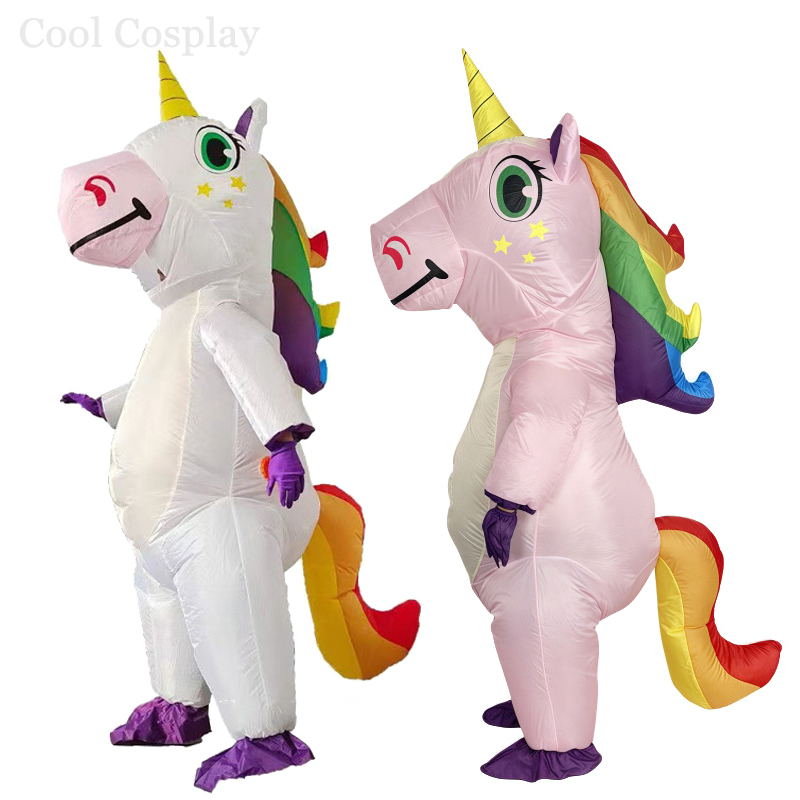 Adult Unicorn Dinosaur Rabbit  - Inflatable Dinosaur Costume Adult review and price