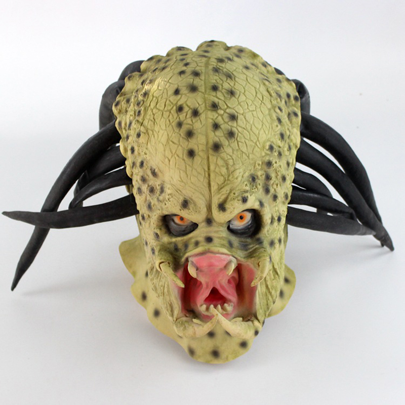 Realistic Predator Full Head M - Latex Alien Mask Realistic review and price