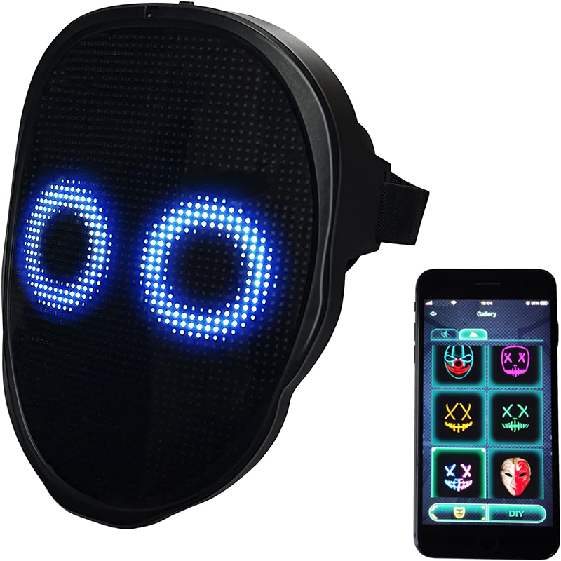 Party LED Light up Mask Gestur - Led Purge Mask Halloween review and price