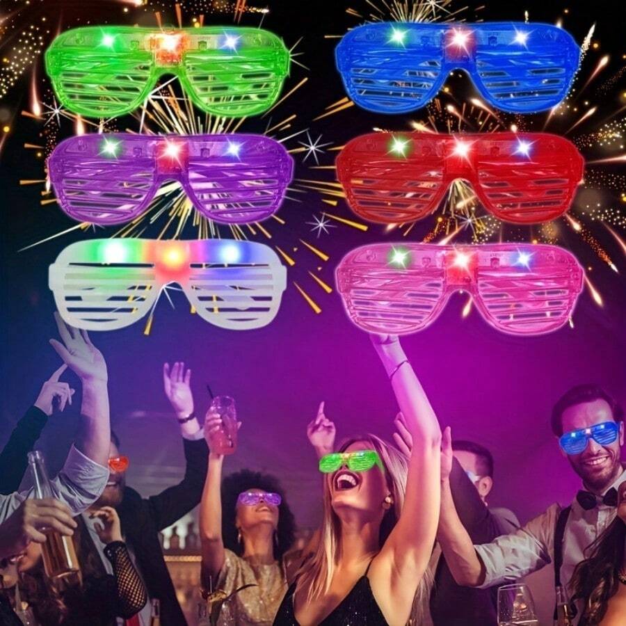 10-50PCS LED Glasses Light Up  - Glow In The Dark Party Glasses review and price