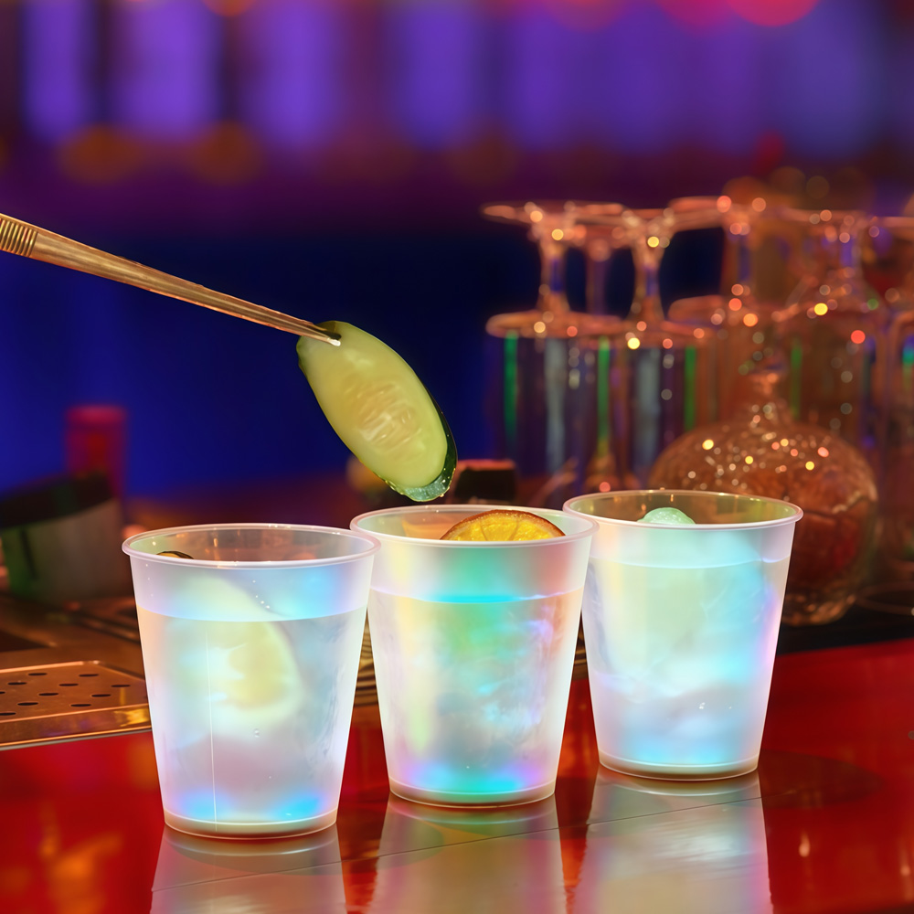 10pcs LED Glow in The Dark Cup - Glow In The Dark Party Glasses review and price