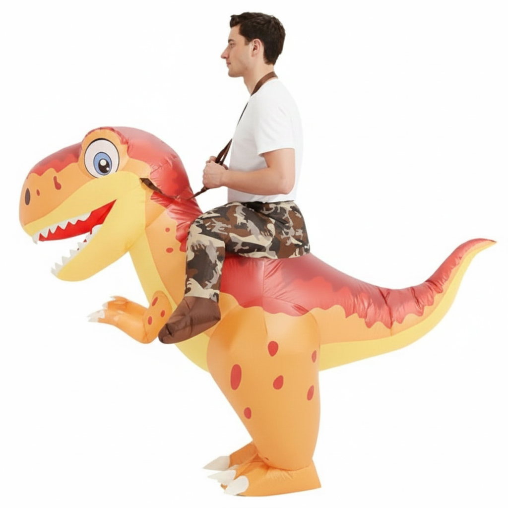 Adult Inflatable Dinosaur Ridi - Costumes review and price