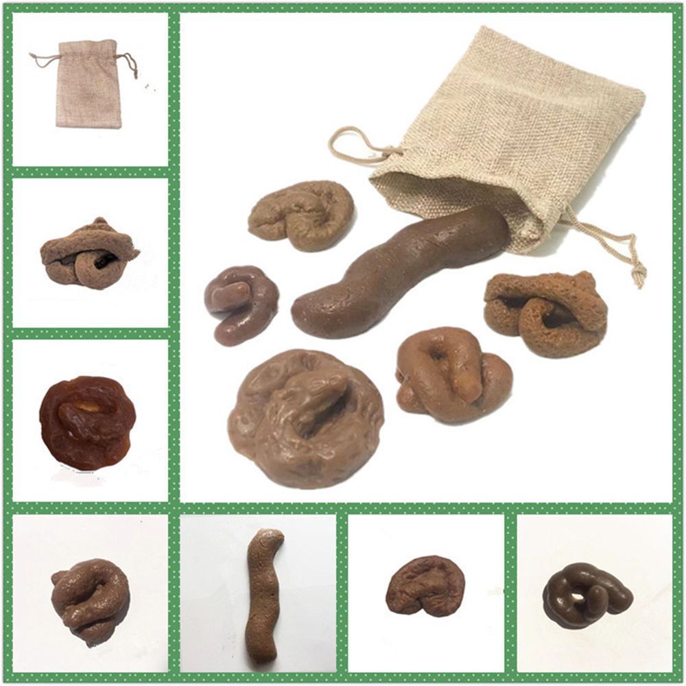 6Pcs Turd Tricky  Fool's Holid - Fake Poop Gag Gift review and price