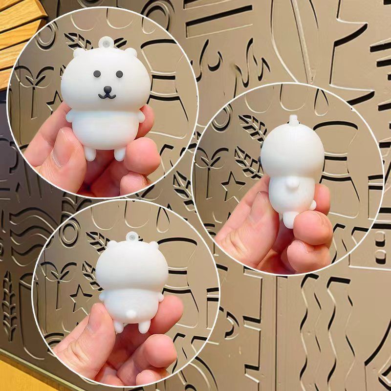 Korean Joke Bear Keychain Cute - Prank Toys review and price