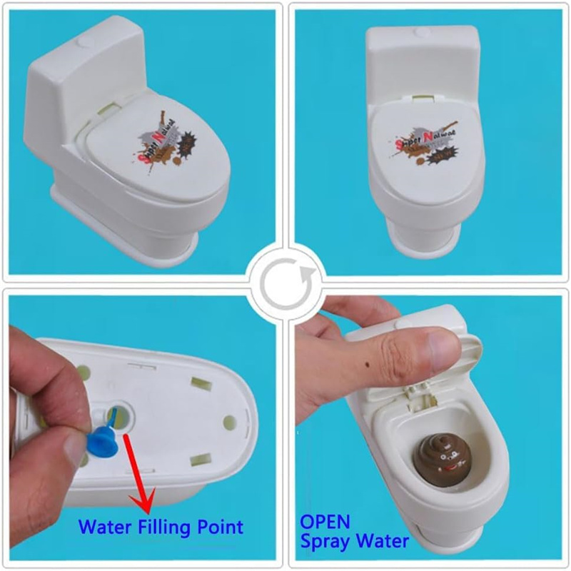 Prank Squirt Toilet Mini Funny - Prank Toys review and price