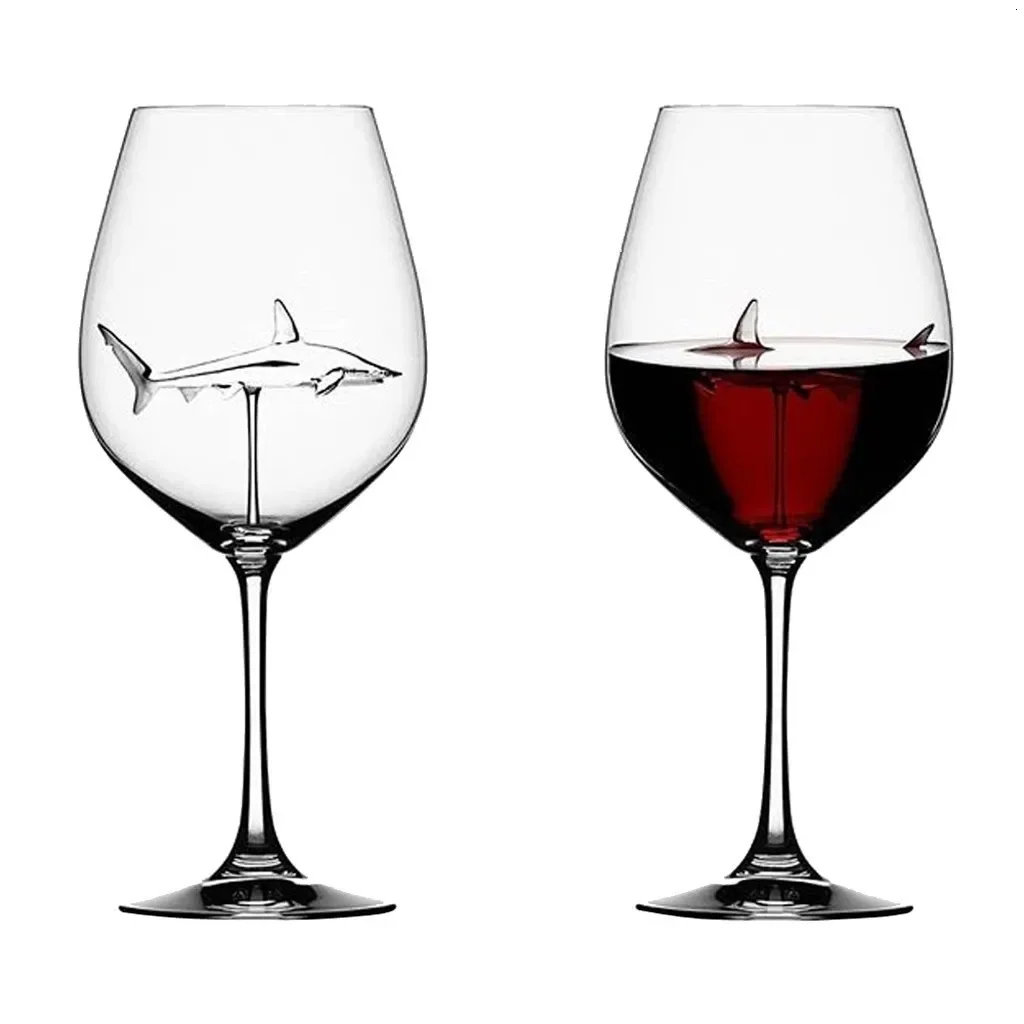 Shark Wine Glasses Cup Europea - Glow In The Dark Party Glasses review and price