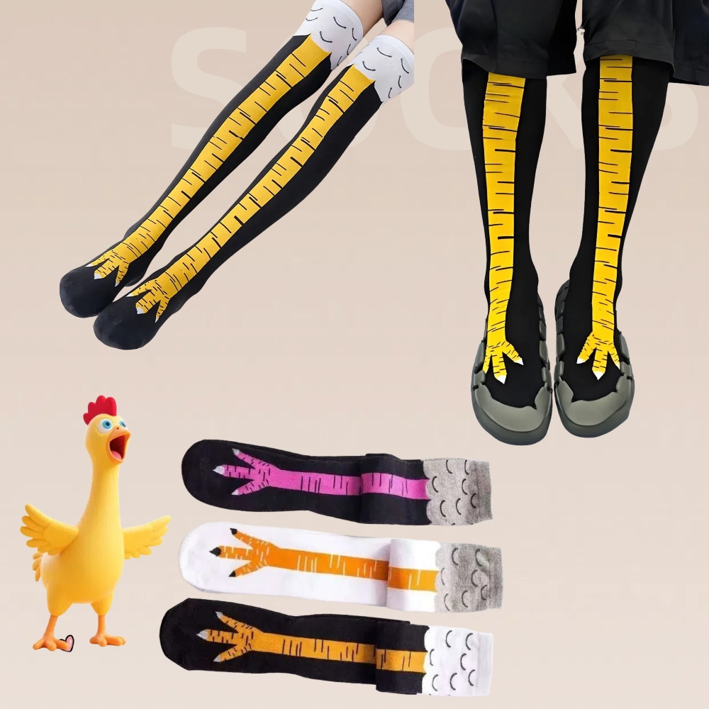 Men Women Funny 3D Chicken Soc - Funny Chicken Leg Socks review and price