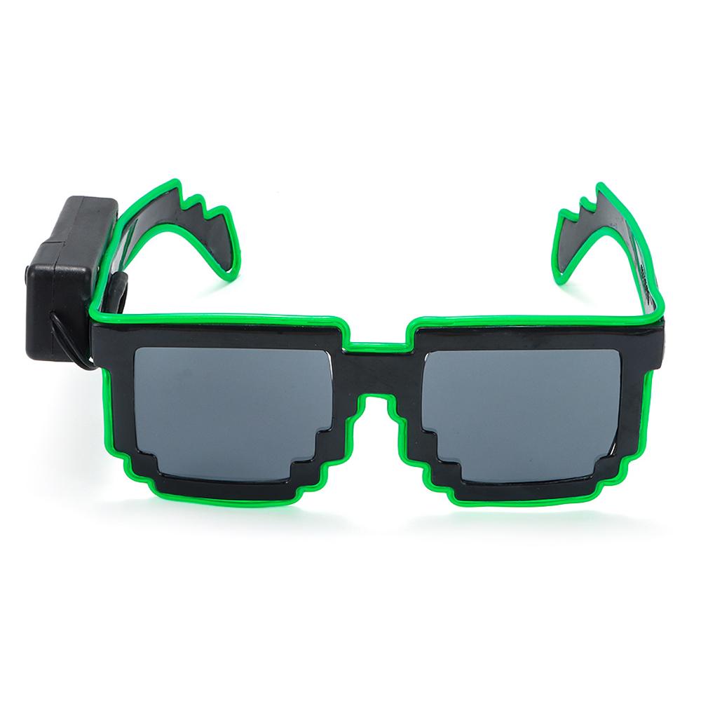 Novel Mosaic LED Glasses Wirel - Glow In The Dark Party Glasses review and price