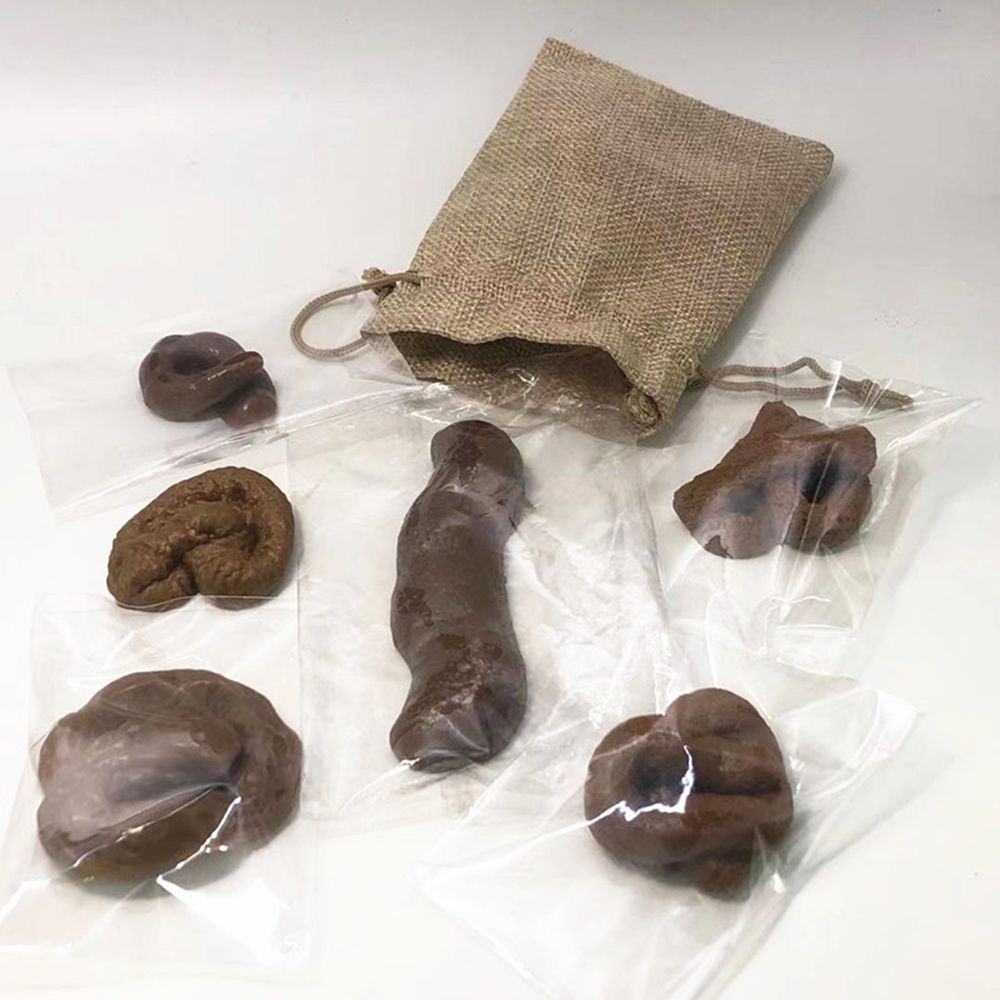 6Pcs Joke Tricky Toys Gadget S - Fake Poop Gag Gift review and price