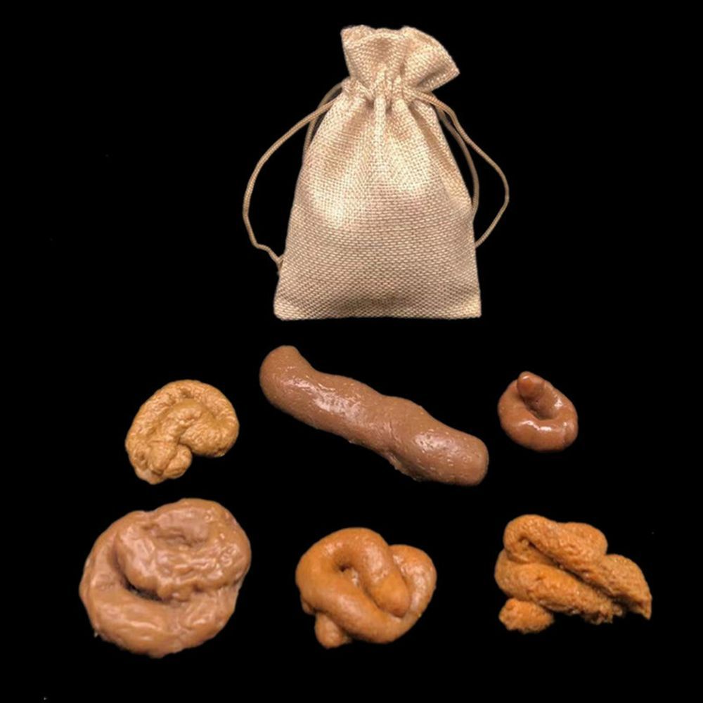 6Pcs Joke Tricky Toys Gadget S - Fake Poop Gag Gift review and price