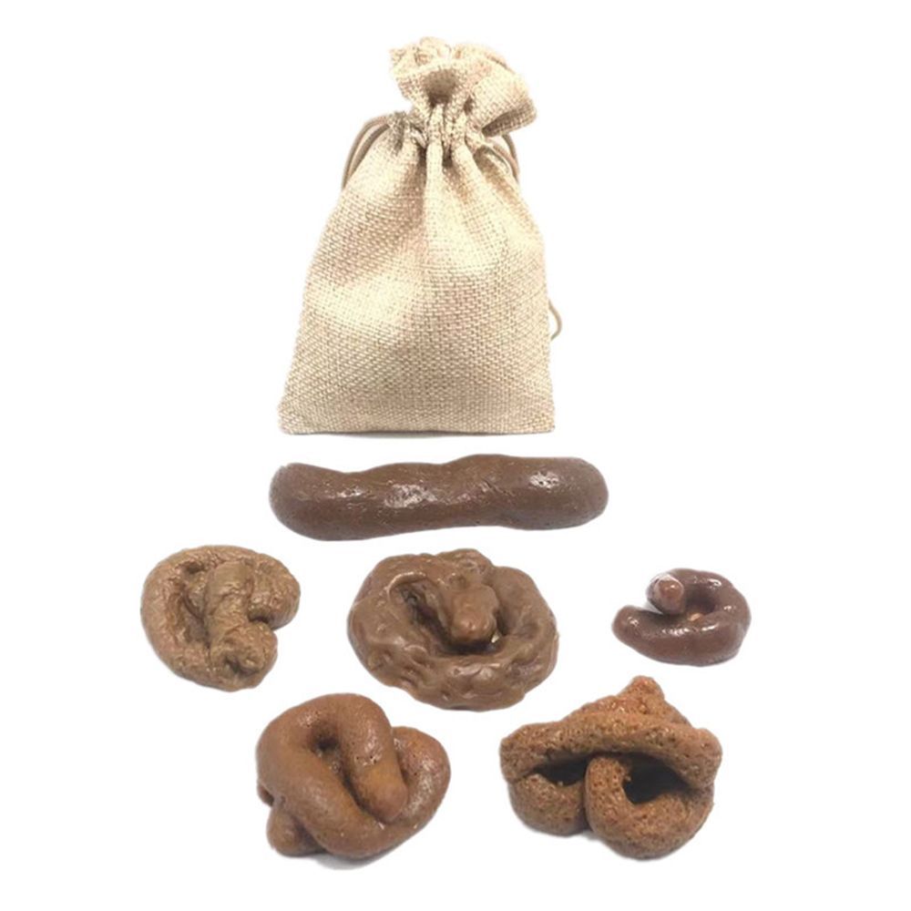 6Pcs Joke Tricky Toys Gadget S - Fake Poop Gag Gift review and price