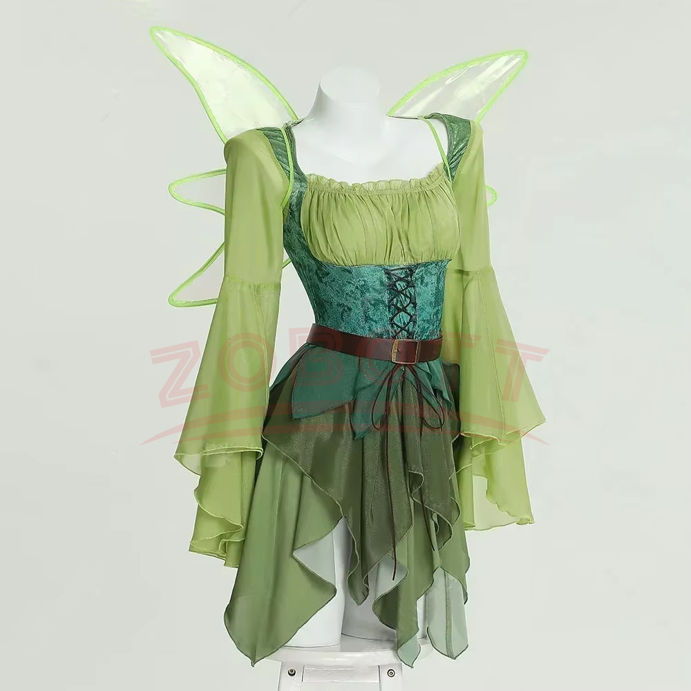 Women's Elf Medieval Green Fai - Medieval Renaissance Dress Women review and price