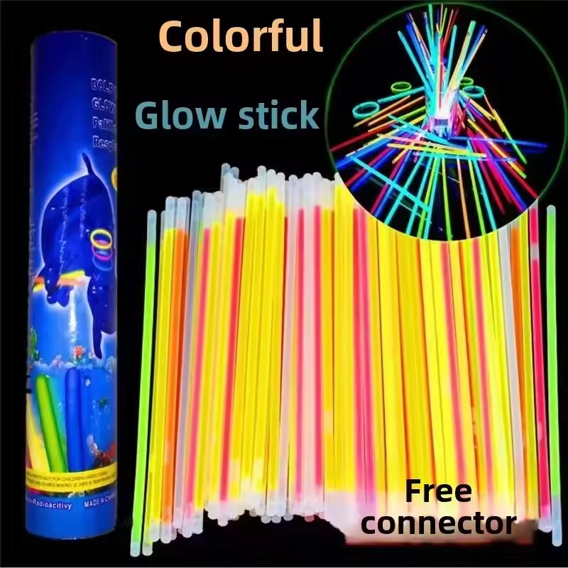 50/100Pcs Fluorescence Sticks  - Glow In The Dark Party Glasses review and price