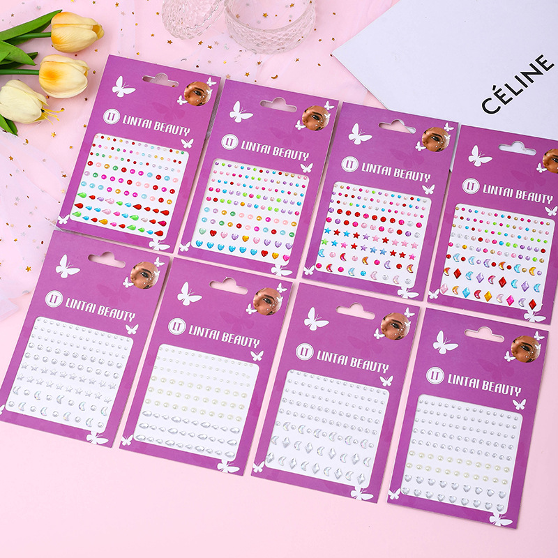 Hot Selling Face Gems Stickers - Party Supplies review and price