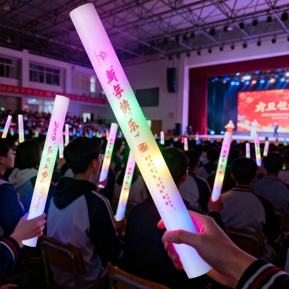 Atmosphere Props Colorful Spon - Flashing Led Foam Sticks Party review and price