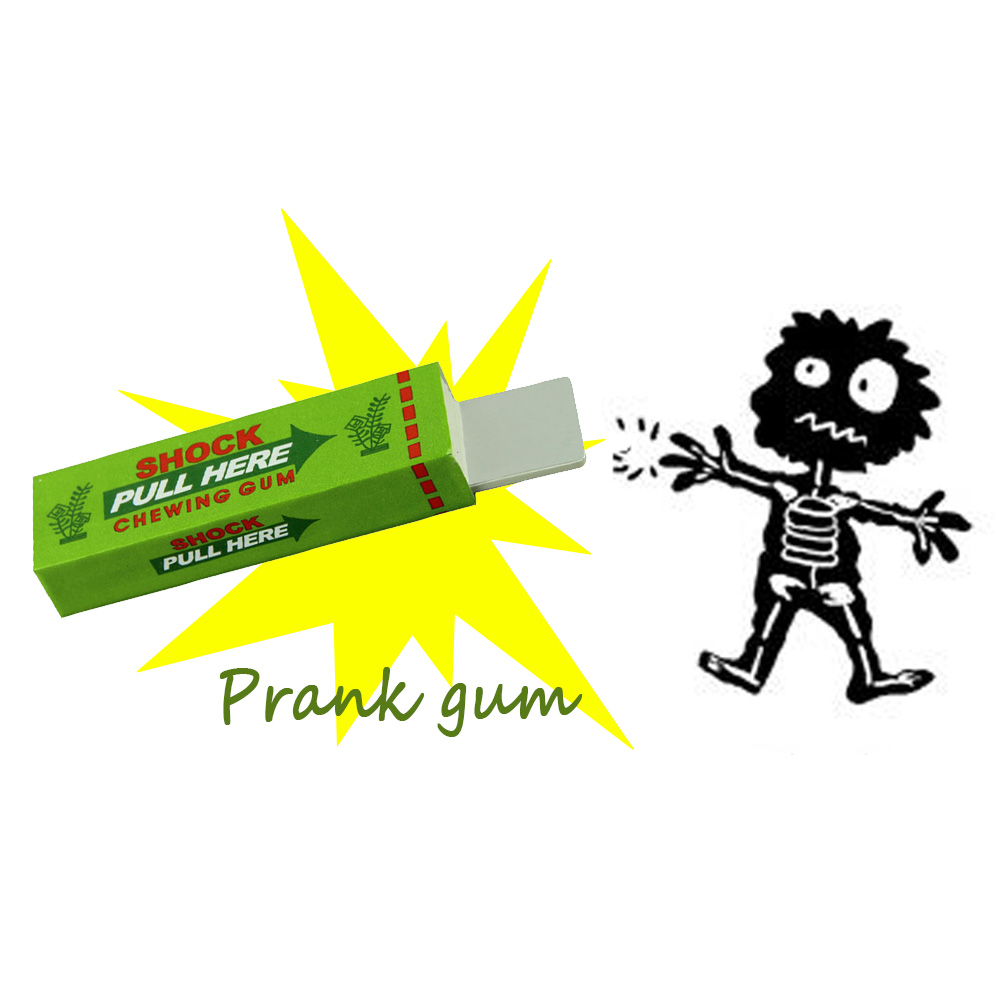 Electric Shock Joke Chewing Gu - Shock Pen Prank Toy review and price