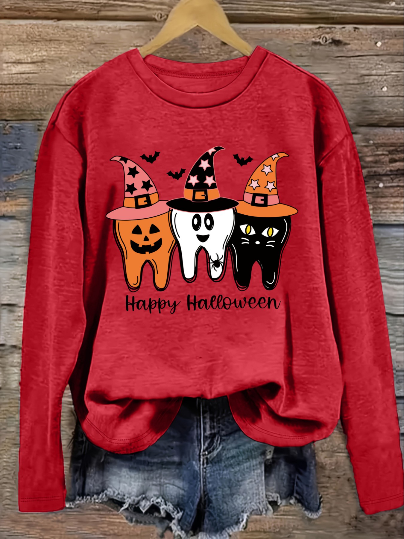 Women's Casual Long Sleeve Cre - Costumes review and price