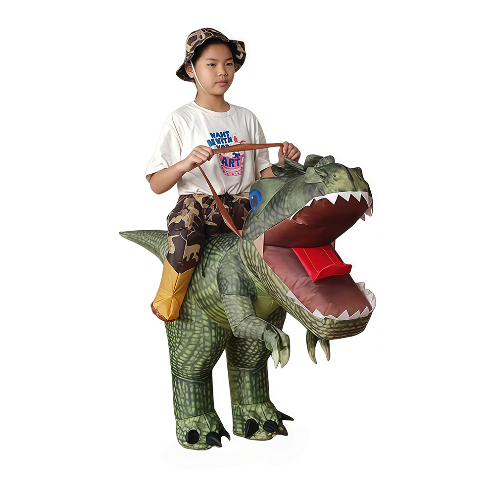 Adult Inflatable Spotted Dinos - Inflatable Dinosaur Costume Adult review and price