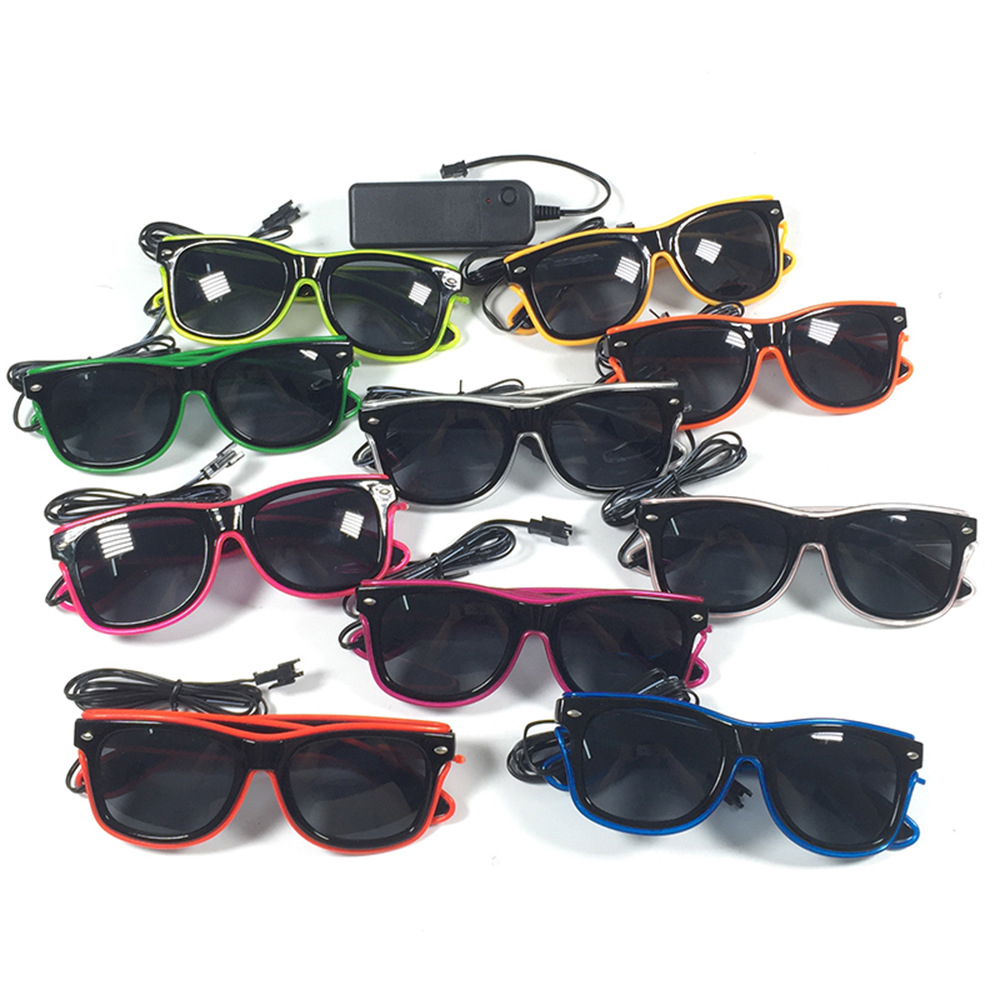 1PC Flashing EL Wire Led Glass - Glow In The Dark Party Glasses review and price