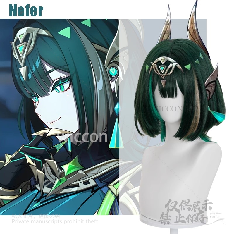 Anime Game Genshin Impact New  - Anime Cosplay Wig Heat Resistant review and price