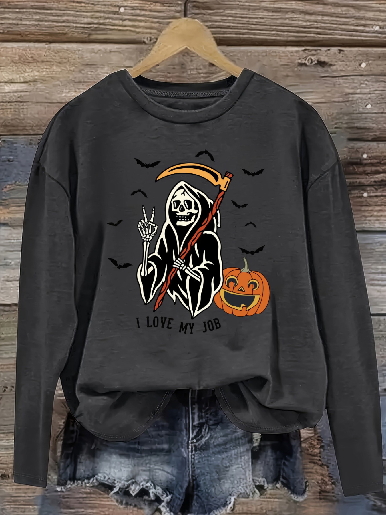Women's Casual Long Sleeve Cre - Costumes review and price