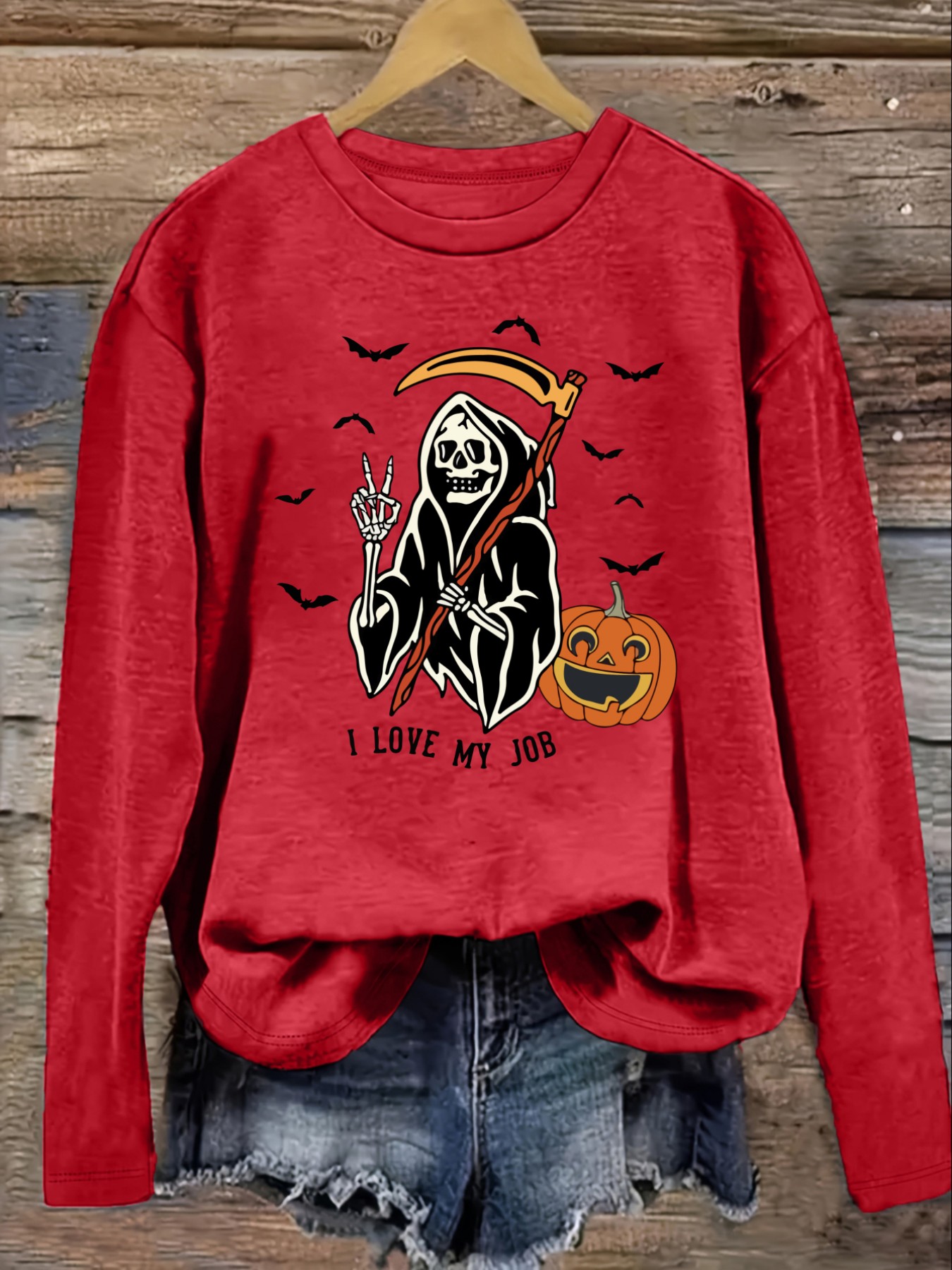 Women's Casual Long Sleeve Cre - Costumes review and price