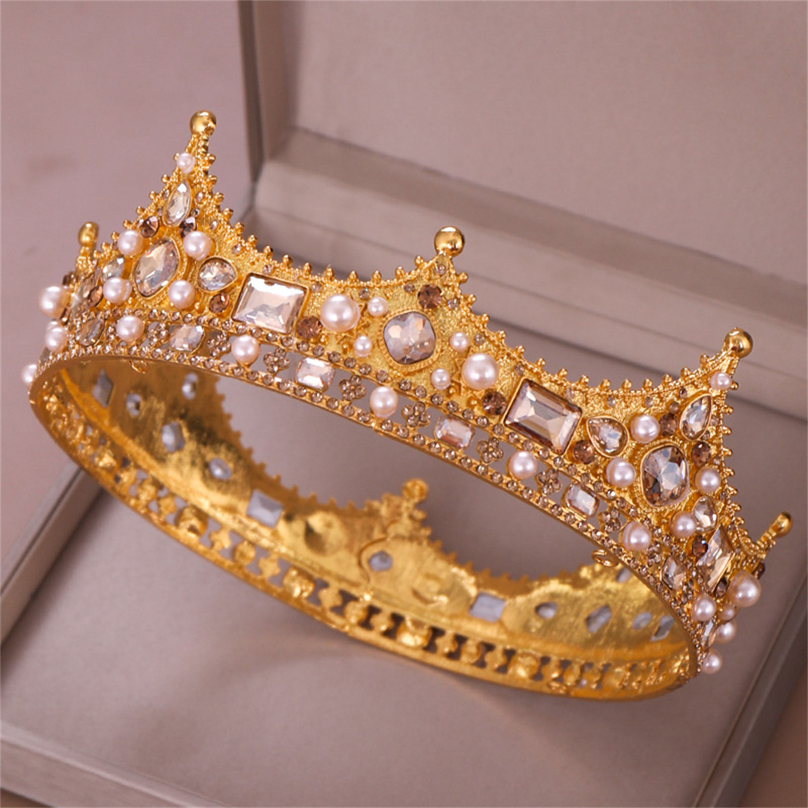 Bridal Crown Rhinestone Tiara  - Party Supplies review and price