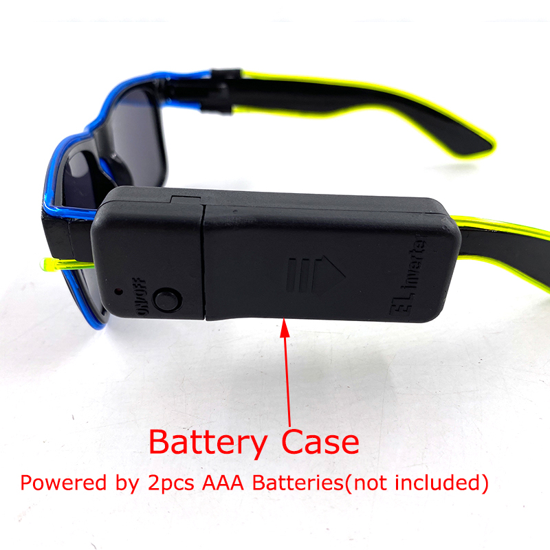 Wireless Cool LED Sunglasses f - Glow In The Dark Party Glasses review and price